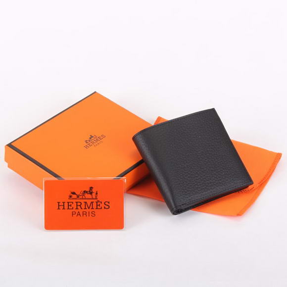 Cheap Fake Hermes MC Socrate Wallet H6002 Black - Click Image to Close